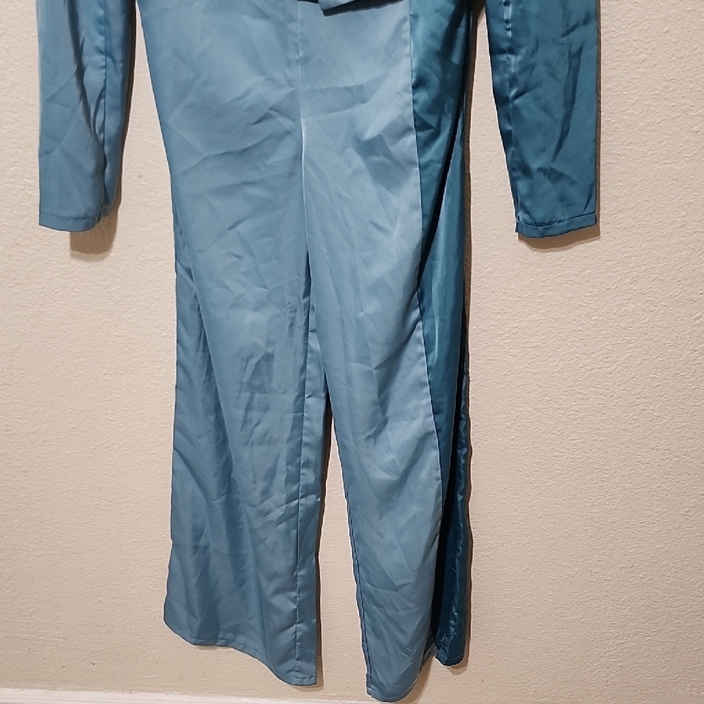 Elegant Blue Pantsuit - Picture 4 of 15